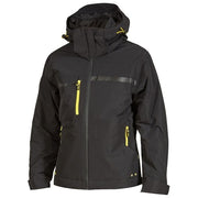 U-Power 001121378 Wink Giacca da Lavoro Invernale Imbottitura in Grafene Idrorepellente Cappuccio Regolabile Collo Microfleece Taglia M colore Nero Giallo
