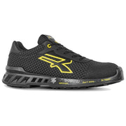 U-Power RV20014-47 Matt Scarpa Antinfortunistica S3 SRC CI ESD Puntale Alluminio Suola PU Antiscivolo colore Nero Giallo