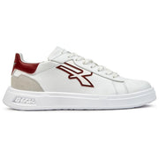 U-Power UB20069 Urban Lilas Scarpa Antinfortunistica Bassa OB SR Suola Antiscivolo Tecnologia Infinergy colore Bianco con Inserti Rossi e Beige