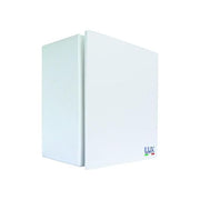 LUX 2233082 Bora Lux Aspiratore Elettrico da Parete con Apertura Automatica e Sistema Centrifugo 130 m³-h IPX4 colore Bianco