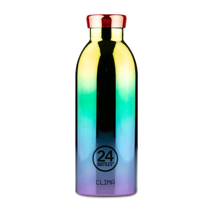 24Bottles 8051513926952 Clima Borraccia 500 ml Acciaio Inossidabile 18-8 Mantenimento Caldo 12 Ore Freddo 24 Ore colore Fantasia
