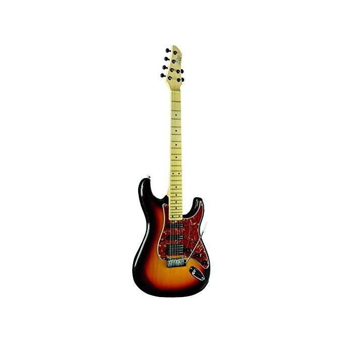 Eko 05130194 Aire Lite Chitarra elettrica Solid Body 24 tasti manico e tastiera in acero body in okoume ponte 2 Pivot tremolo configurazione pickup H-S-S colore Sunburst