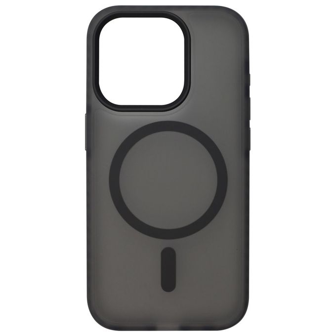 Tunit Strong Cover Magsafe Compatible con iPhone15 Pro Rubber Black