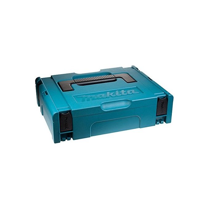 Makita 821549-5 Valigetta MAKPAC Tipo 1 Plastica Resistente con Chiusura a Chiavistello colore Blu
