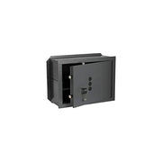 Cisa 82210 Cassaforte a Murare Chiave e Combinatore Meccanico 4 Catenacci Frontale Acciaio 10 mm 42x30x25 cm colore Grigio