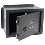 Cisa 82710-31 DGT Vision Cassaforte a muro elettronica acciaio 36x24x20 cm tastiera retroilluminata 12 cifre colore Grigio
