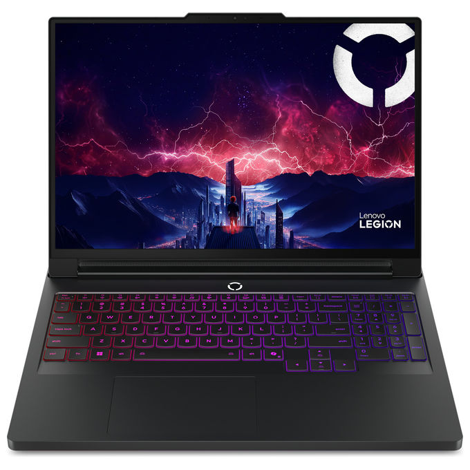 Lenovo 83RU0063IX Legion Pro 7 Computer portatile gaming 16'' WQXGA Ryzen 9 9955HX3D 32 GB 2 TB SSD NVIDIA GeForce RTX 5080 colore Nero