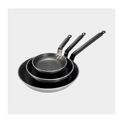 De Buyer DB848024 CHOC RESTO Padella Multiuso Antiaderente 5 Strati Alluminio Induzione 24 cm colore Nero