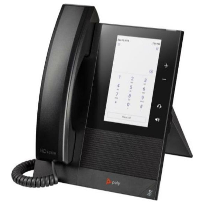 HP CCX 400 Telefono IP con Display LCD 12.7 cm (5'') 24 Linee Compatibile Microsoft Teams colore Nero