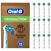 Oral-B 8006540859827 CrossAction Testine di Ricambio 12 pz Periodo Sostituzione 3 Mesi colore Bianco