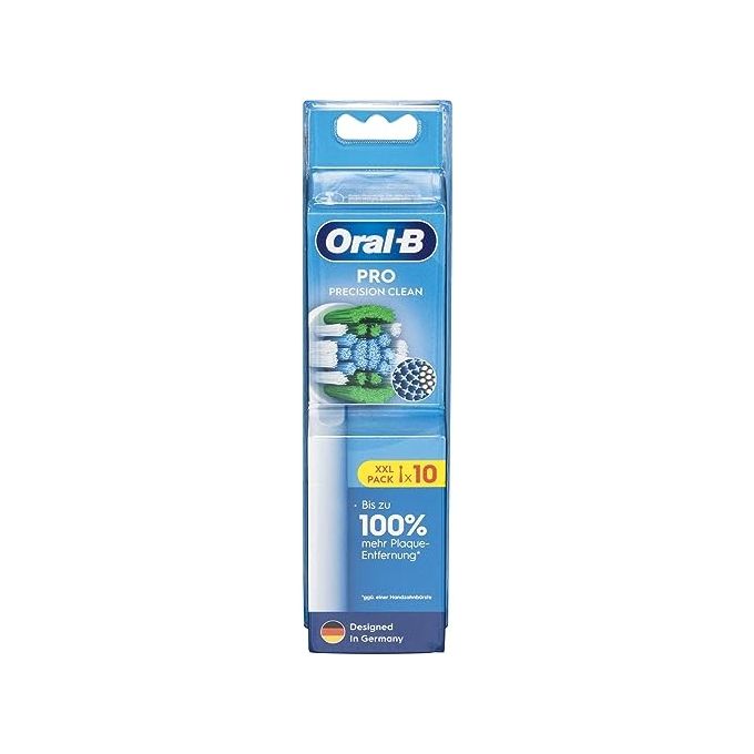 Oral-B QOG-ORA-61080 Testine per Spazzolino da Denti Elettrico 10 Pezzi colore Bianco