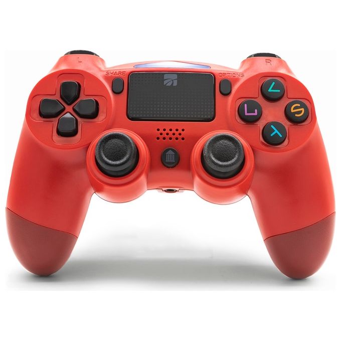 Xtreme Bluetooth Gamepad Analogico-Digitale PlayStation 4 Rosso