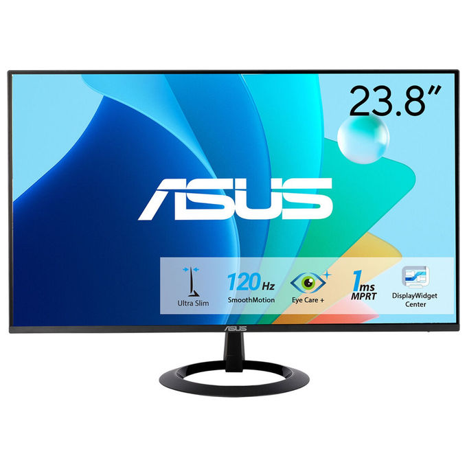 Asus 90LM0BV1-B01A71 VZ249HG Monitor 23,8'' FHD IPS 1920x1080 120Hz 1ms Adaptive Sync Eye Care colore Nero