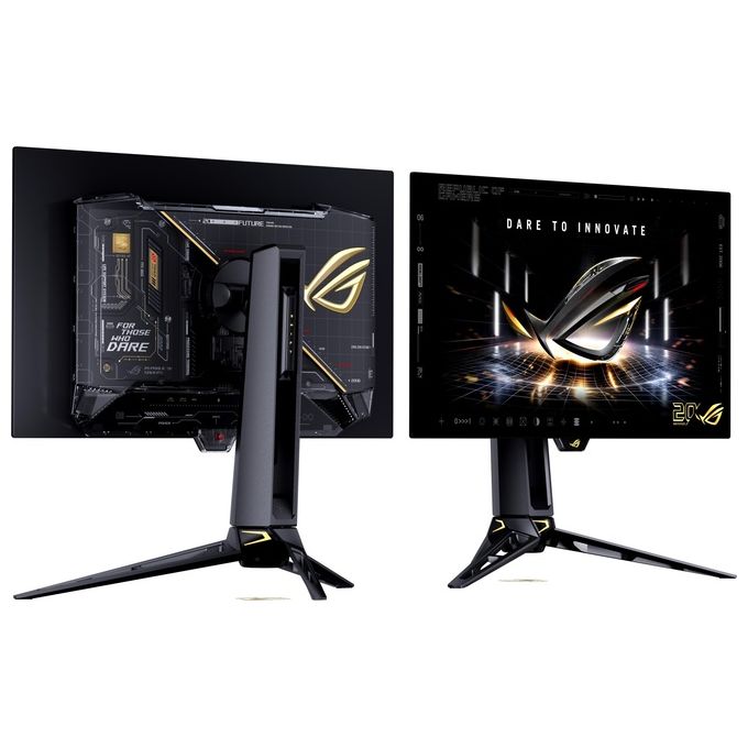 Asus 90LM0CF0-B02971 ROG Swift OLED PG27AQWP-G Monitor Gaming 26.5'' WOLED QHD 540Hz 0.02ms Nero