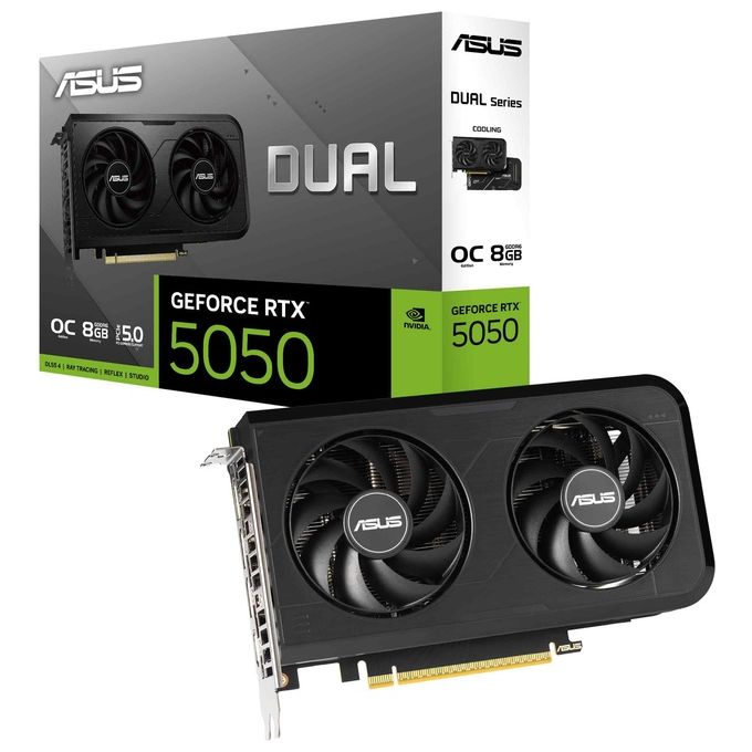 ASUS Dual GeForce RTX 5050 OC Edition Scheda Grafica 8GB GDDR6