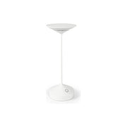 Ab By Abert Tempo Lampada da Tavolo Portatile Bianco