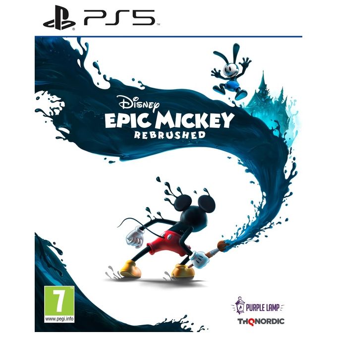 THQ Nordic 9120131602148 Disney Epic Mickey: Rebrushed Gioco PS5 Genere Avventura Lingua Italiano colore Nero