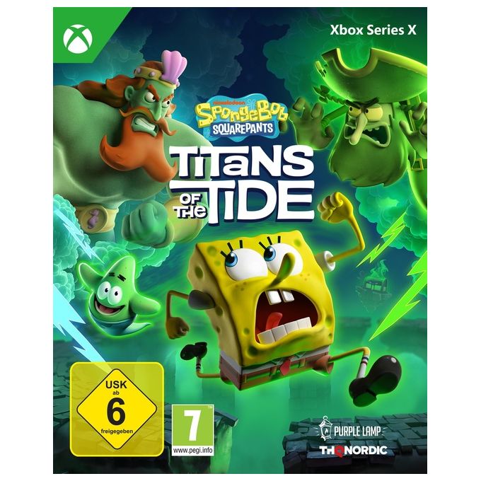 Thq, SpongeBob SquarePants Titani della Marea, Xbox Series X, Azione, Avventura