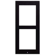 2N 9155022B Helios IP Verso Telaio Citofono Montaggio a Superficie 2 Moduli colore Nero