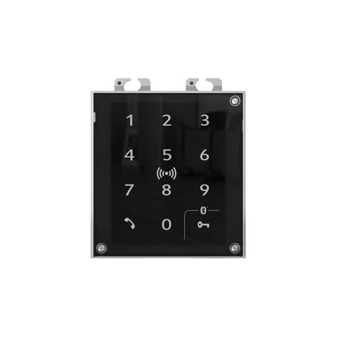 2N 91550947-S IP Verso Modulo Tastiera Touch Bluetooth 5.0 RFID 13,56 MHz Lettore NFC PICard WaveKey colore Nero