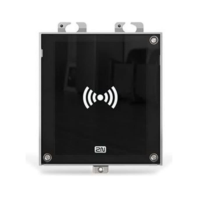 2N 9160342 Access Unit 2.0 Lettore Controllo Accessi RFID NFC 125 kHz 13.56 MHz PoE IP54 colore Nero