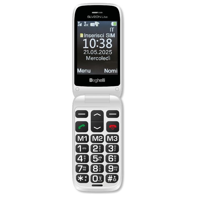 Beghelli Telefono Salvalavita SLV20N Lite Eco per Anziani