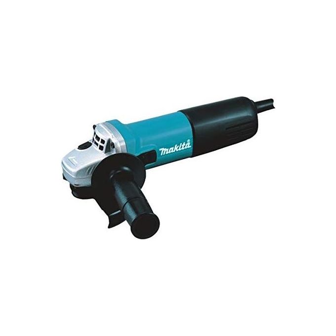 Makita 9557HNRGZ Smerigliatrice angolare 840W 115 mm con impugnatura laterale e funzione antiriavvio colore Nero