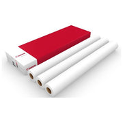 Canon IJM021 carta inkjet standard non patinata, 914 mm x 50 m, 90 g-m², per plotter, disegni tecnici CAD, confezione 3 rotoli