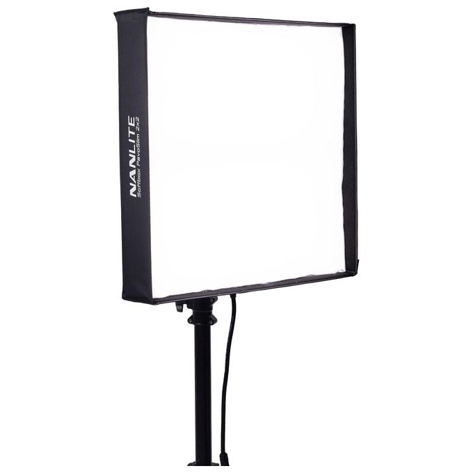 NANLITE 9742594 PavoSlim 240C Pannello LED RGBWW 240 W CRI 96 TLCI 97 colore Nero