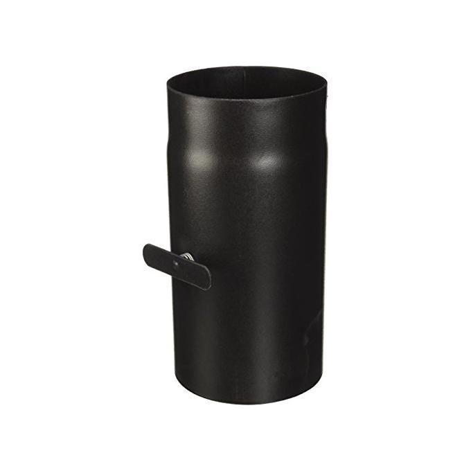 Smalbo 9762815 Tubo in Acciaio con Valvola 15 x 30 cm colore Nero