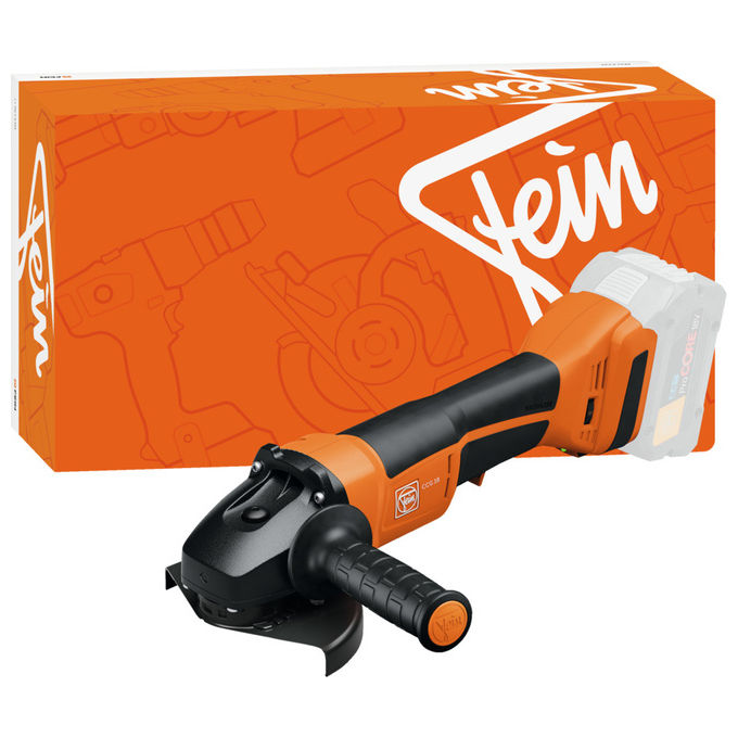 Fein 99100001548 CCG18-125-12PD AS N00 Smerigliatrice angolare a batteria 18 V 125 mm motore brushless 2500-8500 rpm colore Nero