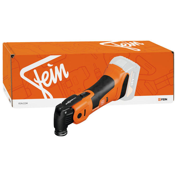 Fein 99100001558 AMM 700 MAX Multistrumento senza fili Motore brushless Controllo elettronico della velocita' Compatibile con batterie 18V AMPShare colore Nero