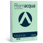 Cartotecnica Favini Rismacqua140 Mix 5 Colori Tenui