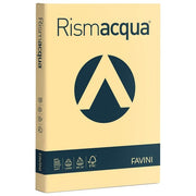 Favini A67R104 Rismacqua Cartoncino Colorato A4 200 g-m² 125 fogli FSC colore Camoscio