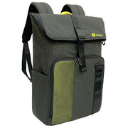 Ninebot by Segway AA.00.0010.52 Zaino per Laptop fino a 15.6'' 3 Scomparti Poliestere Resistente all'Acqua colore Grigio Giallo