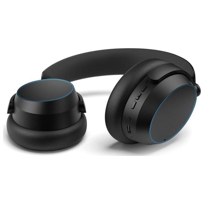 Sennheiser ACAEBTBLUE Accentum Wireless Cuffie Bluetooth Over-Ear ANC 50 ore Bluetooth 5.2 colore Nero e Blu
