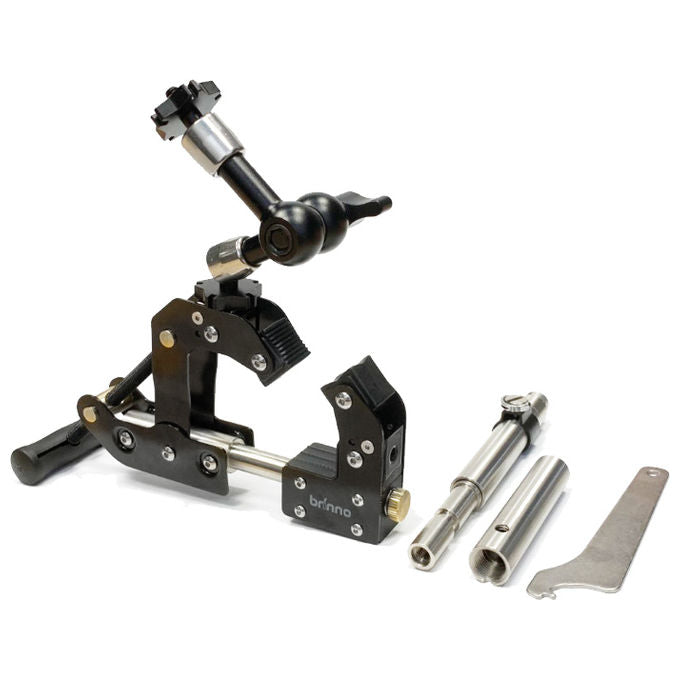 Brinno ACC1000P Morsa di Supporto in Acciaio Inossidabile e Alluminio con Carico Massimo 3 Kg colore Nero