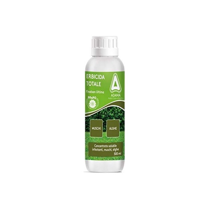 Adama Finalsan Ultima Erbicida Totale Concentrato Acido Pelargonico 500ml Diserbante Muschi Alghe Infestanti