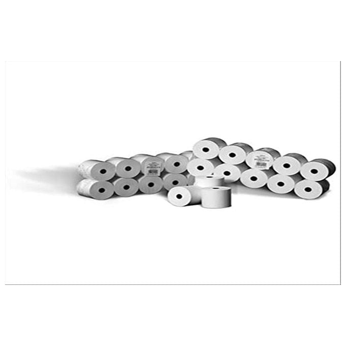 Rotomar AEE0570040012B Rotoli Carta Calcolatrice Pura Cellulosa 57 mm 40 m Ø 65 mm Anima 12 mm confezione 10 pezzi colore Bianco