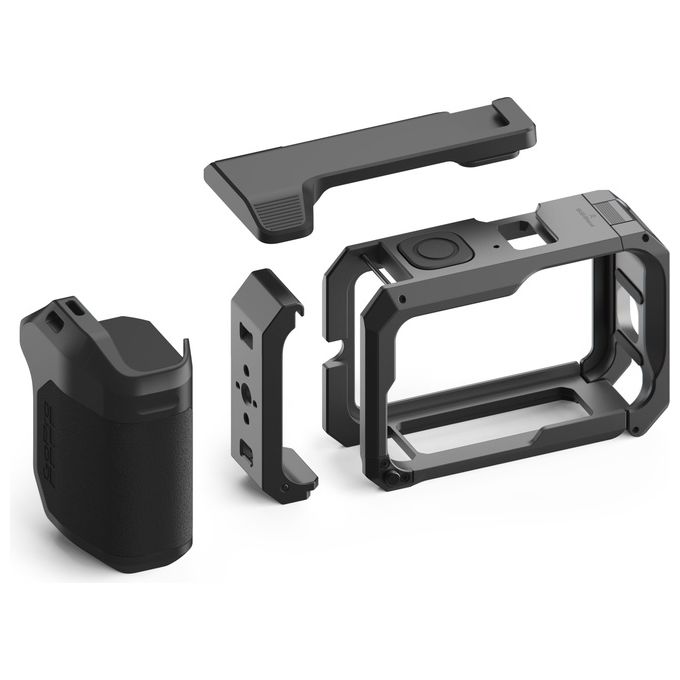 GoPro AGGRP-001 Point-and-Shoot Grip Impugnatura Ergonomica in Metallo per MISSION 1 Serie colore Nero