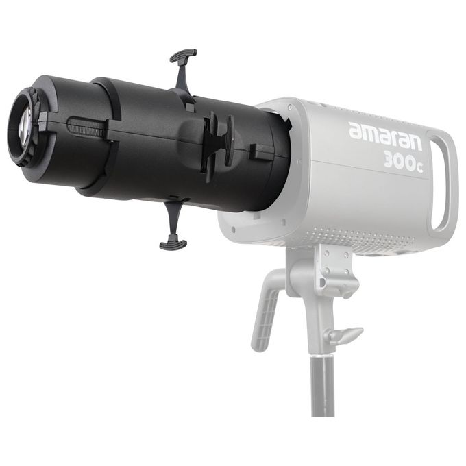 Amaran AM-6971842187218 Spotlight SE Kit Obiettivo 36° Attacco Bowens Metallo con 15 Gobos e Custodia colore Nero