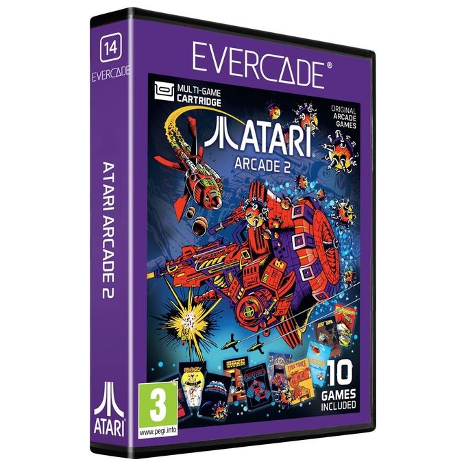 Evercade Atari Arcade Collection 2, Cartuccia Gioco, Compatibile con Console Evercade