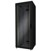 Digitus DN-19 32U-8-8-B-1 Unique Armadio Rack 32U 800x1609x800 mm con Montanti Regolabili e Canali Gestione Cavi colore Nero