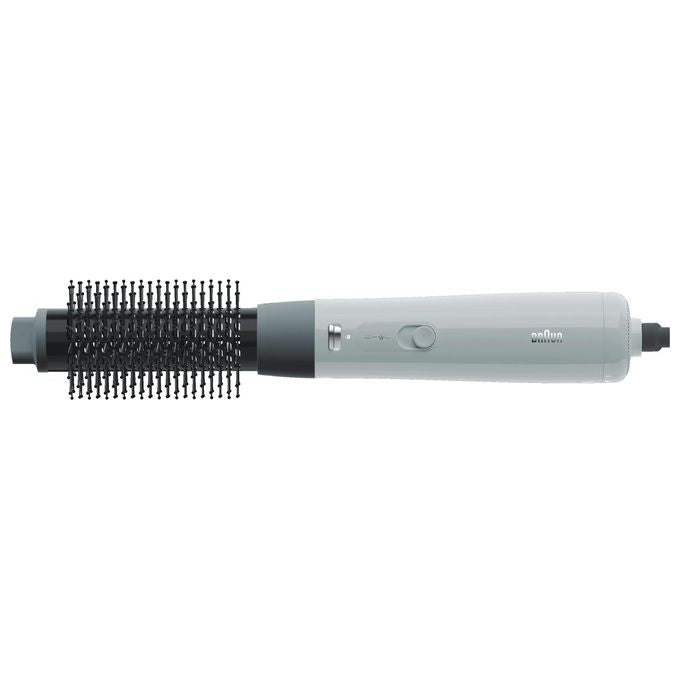 B. Braun AS152E Air Styler AS1.52 Asciugacapelli e Styler 300 W 3 Modalita' di Acconciatura Accessori Intercambiabili Cavo Rotante 180 cm Filtro Rimovibile colore Grigio
