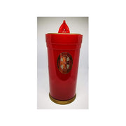 Cero Votivo Lumi Batteria 60 Giorni Big Rosso