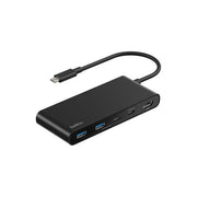 Belkin AVC023HQBK Connect Hub USB-C 7-in-1 con HDMI 4K 60Hz Lettore SD-MicroSD USB 3.2 Gen 1 Tipo C Nero