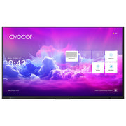 Avocor AVE-5550 Digital Signage Lavagna Interattiva 55'' 4K 3840x2160 Pixel 40-point Touch IR 400 cd-m² colore Nero
