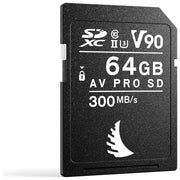 Angelbird 17105011064 AV Pro MK2 Scheda di Memoria SDXC 64GB UHS-II V90 300 MB-s 280 MB-s colore Nero