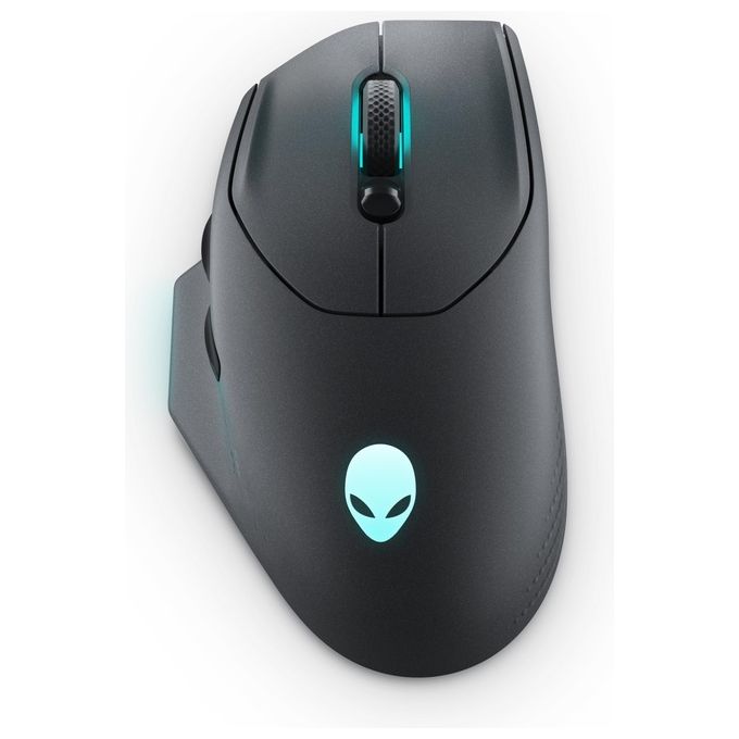 Alienware AW620M Mouse Gaming Wireless 26000 DPI RF Wireless + USB Type-C colore Nero