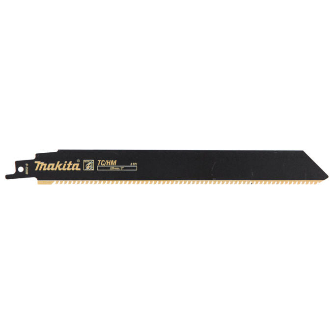 Makita B-55588-10 Lama per Sega Universale in Carburo di Tungsteno 10 Pezzi Lunghezza 228 mm TPI 8 colore Nero